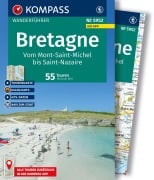 Cover-Bild zum Titel 'KOMPASS Wanderführer Bretagne, vom Mont-Saint-Michel bis Saint-Nazaire, 55 Touren mit Extra-Tourenkarte' von 'Michael Will'
