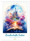 Zauberhafte Seiten - Entdecke die Magie der Bücher (Wandkalender 2025 DIN A3 hoch), CALVENDO Monatskalender - Rupert Kowalski