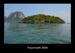 Cover-Bild zum Titel 'Trauminseln 2026 Fotokalender DIN A3' von 'Tobias Becker'