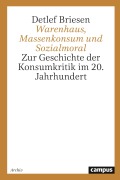 Cover-Bild zum Titel 'Warenhaus, Massenkonsum und Sozialmoral' von 'Detlef Briesen'