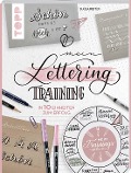 Cover-Bild zum Titel 'Mein Lettering-Training' von 'Katja Reiter'