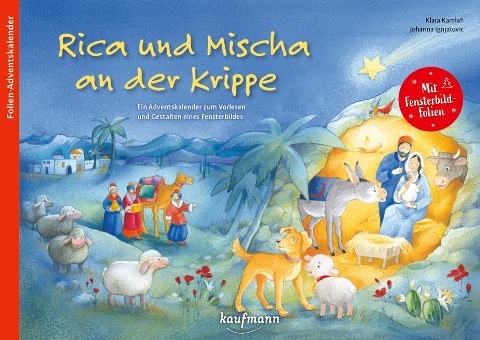 Rica und Mischa an der Krippe - Klara Kamlah