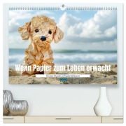 Cover-Bild zum Titel 'Wenn Papier zum Leben erwacht (hochwertiger Premium Wandkalender 2026 DIN A2 quer), Kunstdruck in Hochglanz' von 'Daniela Tapper'