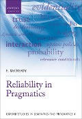 Cover-Bild zum Titel 'Reliability in Pragmatics' von 'Elin McCready'