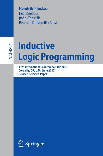 Inductive Logic Programming - 