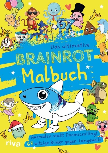 Das ultimative Brainrot-Malbuch - 