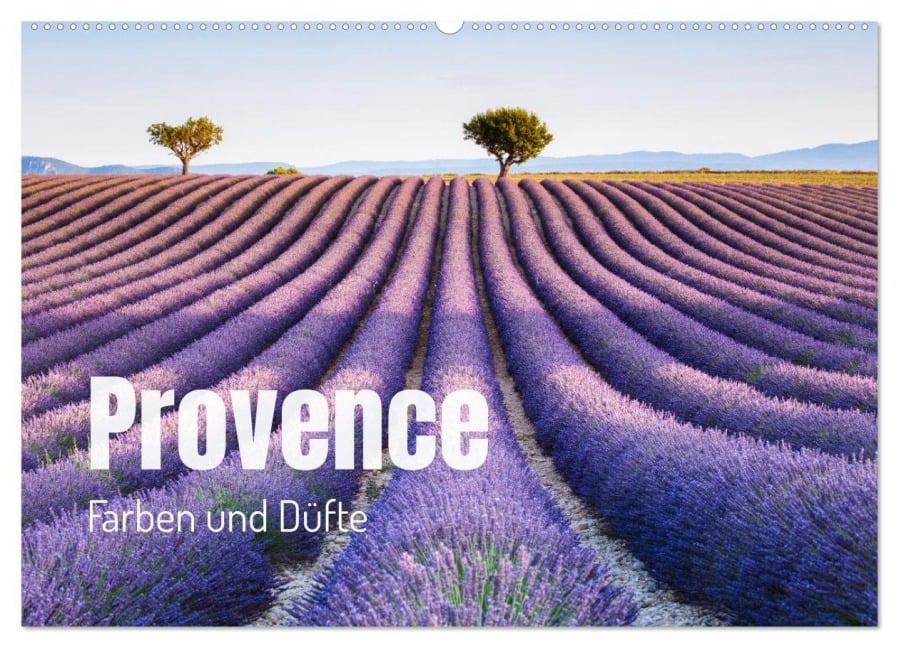 Provence - Farben und Düfte (Wandkalender 2025 DIN A2 quer), CALVENDO Monatskalender - Matteo Colombo