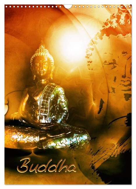 Buddha (Wandkalender 2025 DIN A3 hoch), CALVENDO Monatskalender - Claudia Burlager