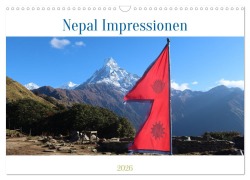 Nepal Impressionen (Wandkalender 2026 DIN A3 quer), CALVENDO Monatskalender - Nicolle Range & Anett Sandner