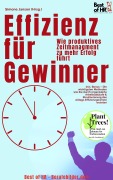 Cover-Bild zum Titel 'Effizienz für Gewinner - Wie produktives Zeitmanagment zu mehr Erfolg führt' von 'Simone Janson'
