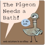 Cover-Bild zum Titel 'The Pigeon Needs a Bath! (Board Book)' von 'Mo Willems'