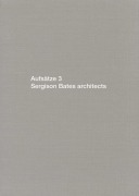 Cover-Bild zum Titel 'Aufsätze 3' von 'Jonathan Sergison, Stephen Bates'