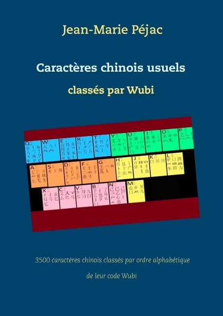 Caractères chinois usuels classés par Wubi - Jean-Marie Péjac