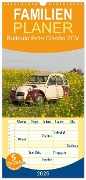 Familienplaner 2025 - Kultauto Ente Citroën 2CV mit 5 Spalten (Wandkalender, 21 x 45 cm) CALVENDO - Meike Bölts