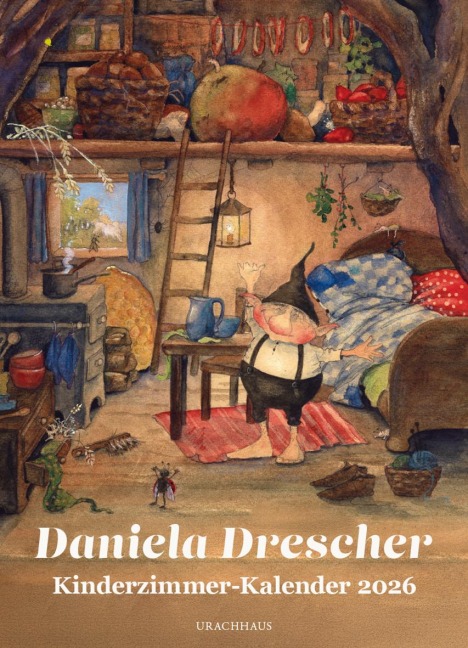 Kinderzimmer-Kalender 2026 'Wichtelwelten' - Daniela Drescher