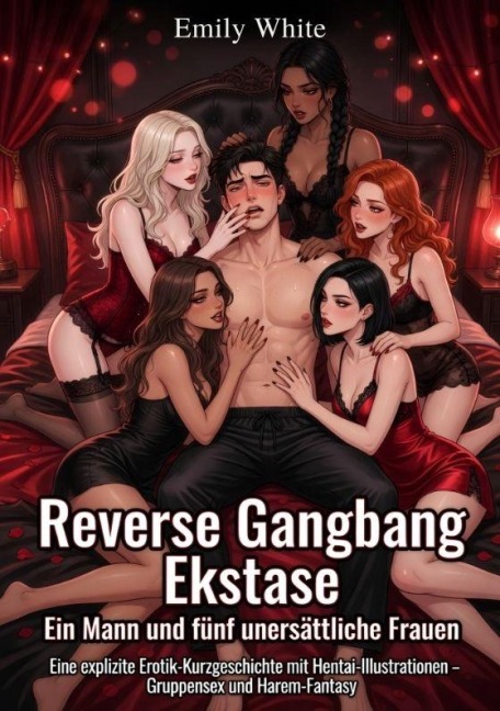 Reverse Gangbang Ekstase: Ein Mann und fünf unersättliche Frauen - Emily White