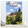 PRAG Historisches Stadtherz (hochwertiger Premium Wandkalender 2024 DIN A2 hoch), Kunstdruck in Hochglanz - Melanie Viola