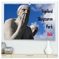 Vigeland Skulpturen Park Oslo (hochwertiger Premium Wandkalender 2025 DIN A2 quer), Kunstdruck in Hochglanz - Lucy M. Laube