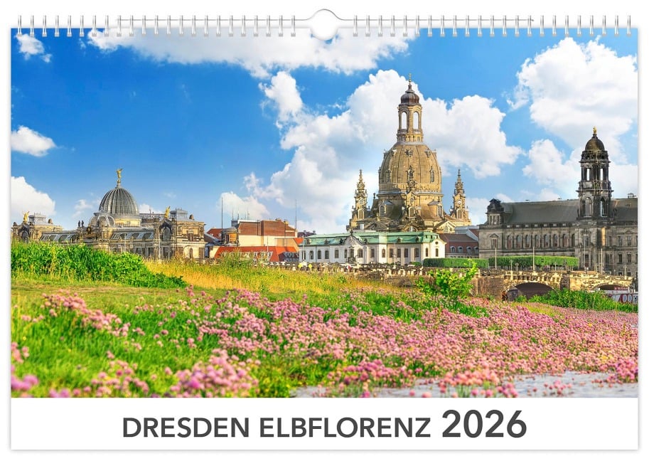 Kalender Dresden Elbflorenz 2026 - Peter Schubert