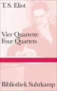 Cover-Bild zum Titel 'Vier Quartette' von 'Thomas Stearns Eliot'