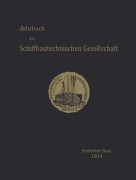 Cover-Bild zum Titel 'Jahrbuch der Schiffbautechnischen Gesellschaft' von ''