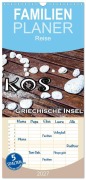 Cover-Bild zum Titel 'Familienplaner 2027 - Griechische Insel Kos mit 5 Spalten (Wandkalender, 21 x 45 cm) CALVENDO' von 'Nina Schwarze'