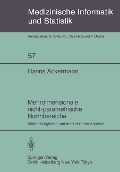 Mehrdimensionale nicht-parametrische Normbereiche - Hanns Ackermann