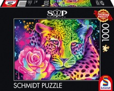 Cover-Bild zum Titel 'Neon Regenbogen-Leopard' von ''