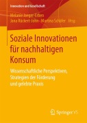 Cover-Bild zum Titel 'Soziale Innovationen für nachhaltigen Konsum' von ''
