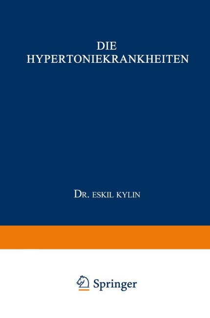 Die Hypertoniekrankheiten - Eskil Kylin