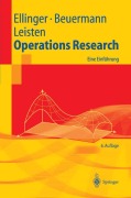 Cover-Bild zum Titel 'Operations Research' von 'Theodor Ellinger, Rainer Leisten, Günter Beuermann'