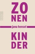 Cover-Bild zum Titel 'Zonenkinder' von 'Jana Hensel'