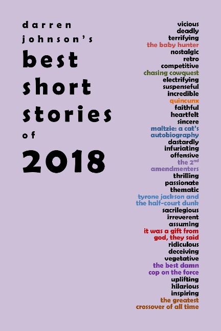 Darren Johnson's Best Short Stories of 2018 - Darren Johnson