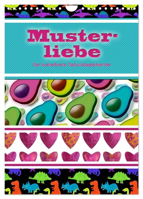 Musterliebe (Wandkalender 2024 DIN A4 hoch), CALVENDO Monatskalender - Christine B-B Müller