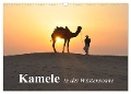 Kamele in der Wüstensonne (Wandkalender 2025 DIN A3 quer), CALVENDO Monatskalender - Elisabeth Stanzer