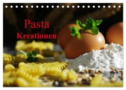 Pasta Kreationen (Tischkalender 2025 DIN A5 quer), CALVENDO Monatskalender - Tanja Riedel