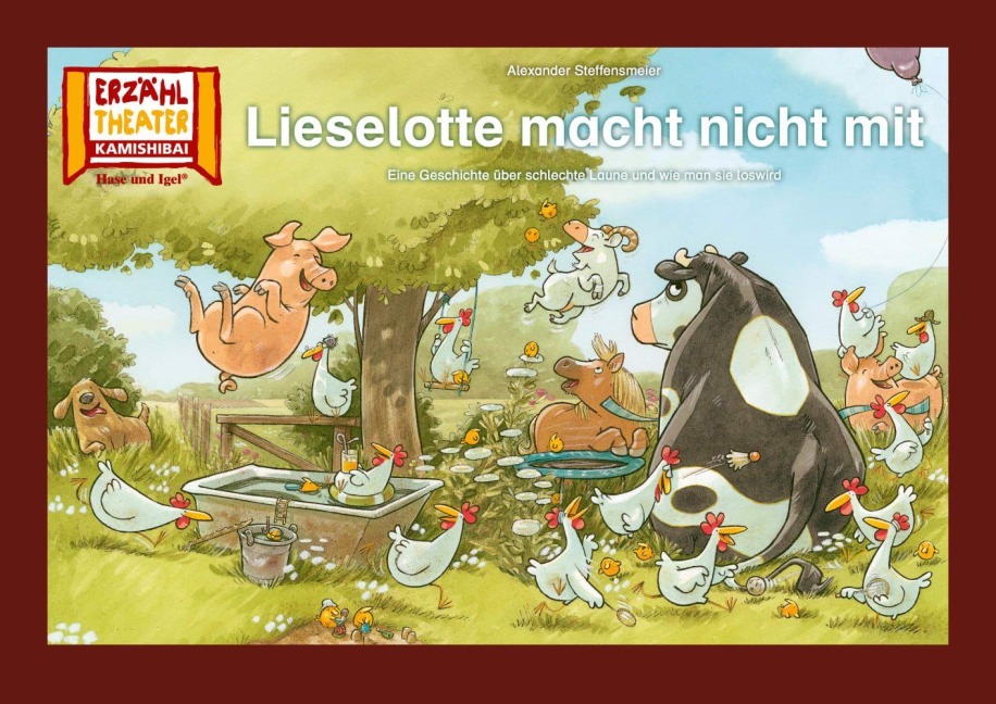 Lieselotte macht nicht mit / Kamishibai Bildkarten - Alexander Steffensmeier