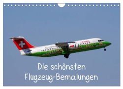 Die schönsten Flugzeug-Bemalungen (Wandkalender 2025 DIN A4 quer), CALVENDO Monatskalender - Thomas Heilscher