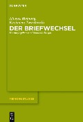 Cover-Bild zum Titel 'Der Briefwechsel' von 'Alexius Meinong, Kazimierz Twardowski'