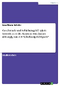Cover-Bild zum Titel 'Geschmack und Schichtzugehörigkeit. Inwiefern ist der Konsum von Zucker abhängig von der Schichtzugehörigkeit?' von 'Lisa Marie Schäfer'