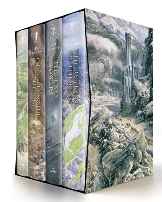 The Hobbit & the Lord of the Rings Illustrated by Alan Lee Box Set - J R R Tolkien