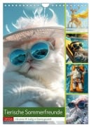 Tierische Sommerfreunde (Wandkalender 2026 DIN A4 hoch), CALVENDO Monatskalender - Steffen Gierok-Latniak