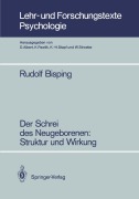 Cover-Bild zum Titel 'Der Schrei des Neugeborenen: Struktur und Wirkung' von 'Rudolf Bisping'