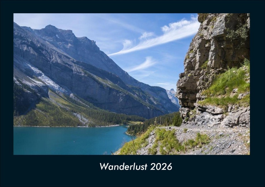 Wanderlust 2026 Fotokalender DIN A4 - Kevin Heber, Tobias Schmitt