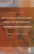 Cover-Bild zum Titel 'An Introduction to Child Language Development' von 'Susan H. Foster Cohen'