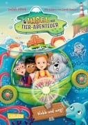 Cover-Bild zum Titel 'Insel der Tier-Abenteuer 2: Blubb und weg!' von 'Judith Allert'