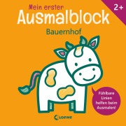 Cover-Bild zum Titel 'Mein erster Ausmalblock - Bauernhof' von ''