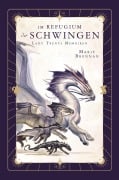 Cover-Bild zum Titel 'Lady Trents Memoiren 5: Im Refugium der Schwingen mit gestaltetem Farbschnitt' von 'Marie Brennan'