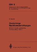 Cover-Bild zum Titel 'Zweiachsige Nachformeinrichtungen' von 'G. Augsten'
