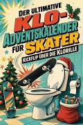 Cover-Bild zum Titel 'Der ultimative Klo-Adventskalender für Skater' von 'Ava Kaiser'